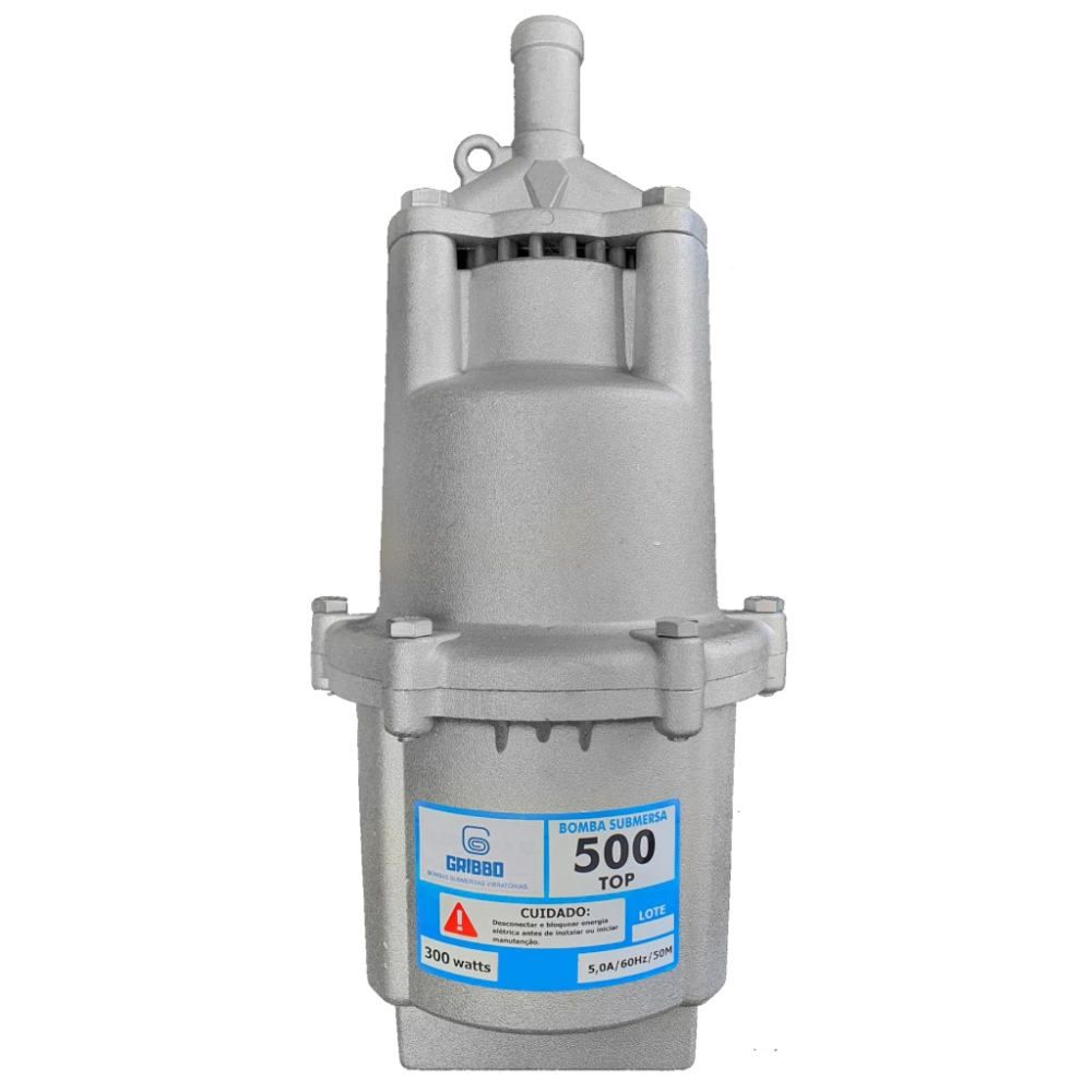 bomba dagua para poço Gribbo 500 saída 3/4 110/220V 300W